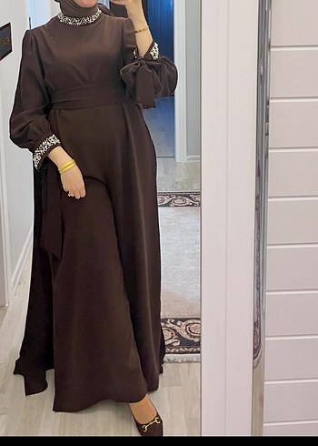 Tesettür abiye tulum Melike tatar - Görsel 2