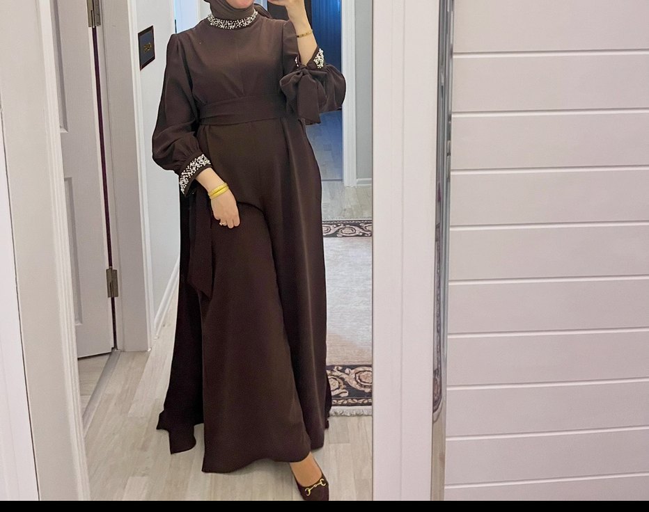 Tesettür abiye tulum Melike tatar - Görsel 2