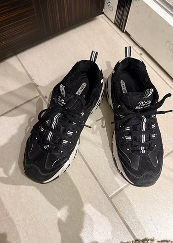 Skechers D'lites Siyah Kadın Spor Ayakkabı - Görsel 3