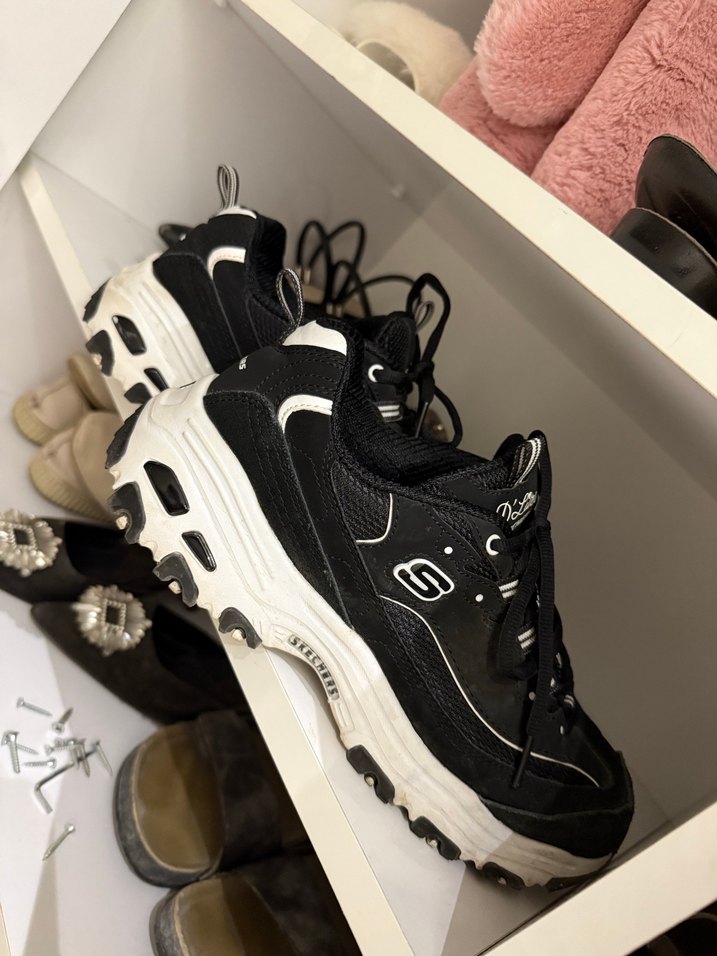 Skechers D'lites Siyah Kadın Spor Ayakkabı - Görsel 2