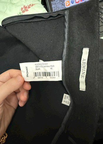 Uzun Siyah etek - Görsel 4