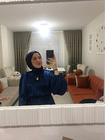Diğer Tesettür saten abiye