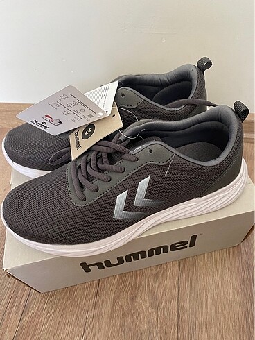 39 Beden gri Renk Orjinal Hummel Unisex Spor Ayakkabı
