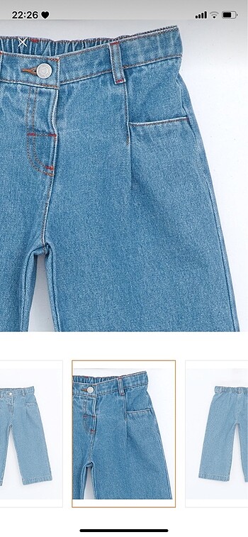 LC Waikiki Kız Çocuk Jean Kot Pantolon