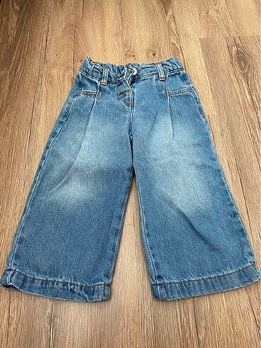 24-36 Ay Beden mavi Renk Kız Çocuk Jean Kot Pantolon