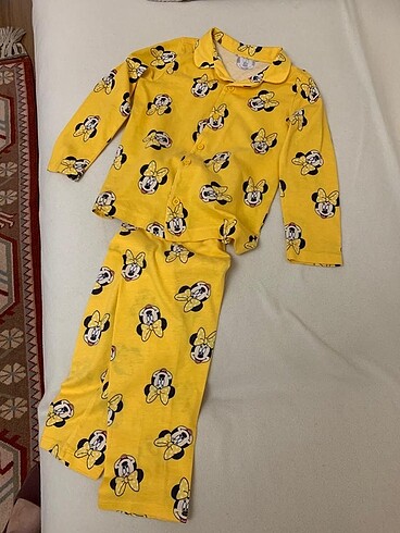 Minnie pamuklu pijama