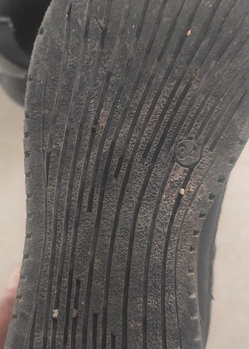 Siyah Erkek Çocuk Spor Ayakkabı Velcro - Görsel 2