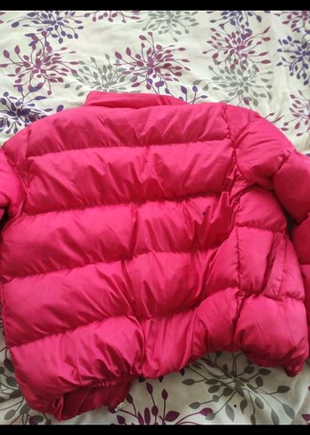 Pembe Fermuarlı Kadın Kışlık Mont - Görsel 3