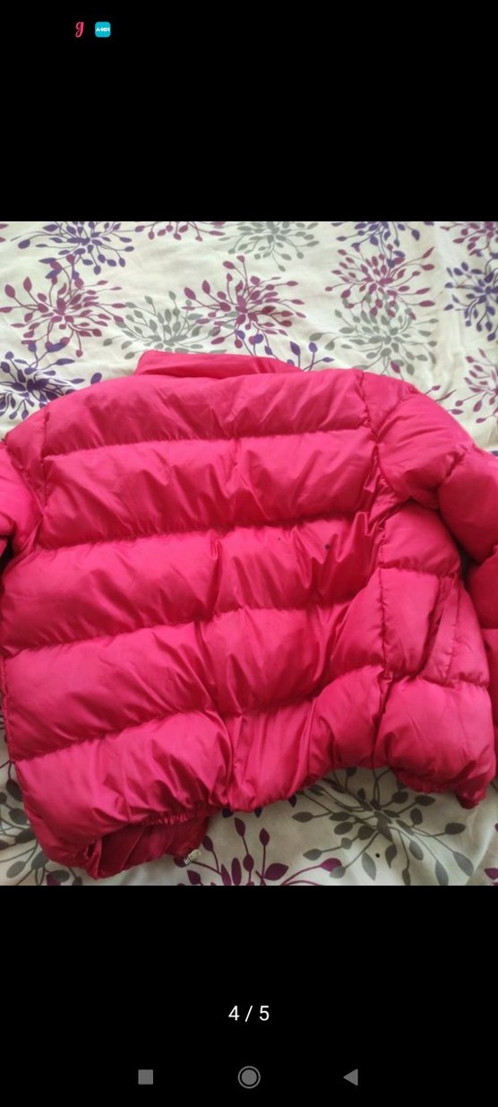 Pembe Fermuarlı Kadın Kışlık Mont - Görsel 3