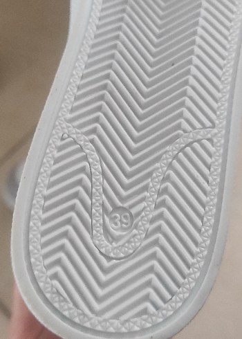 Beyaz Pembe Nike Kadın Dolgu Topuk Spor Ayakkabı - Görsel 4