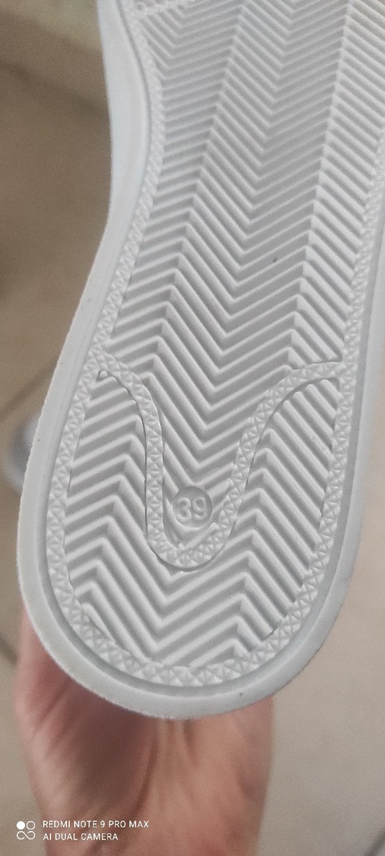 Beyaz Pembe Nike Kadın Dolgu Topuk Spor Ayakkabı - Görsel 4