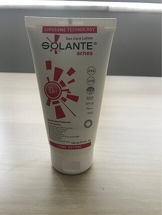 Solante güneş kremi