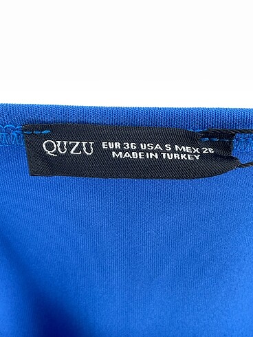 s Beden mavi Renk Quzu Bluz %70 İndirimli.