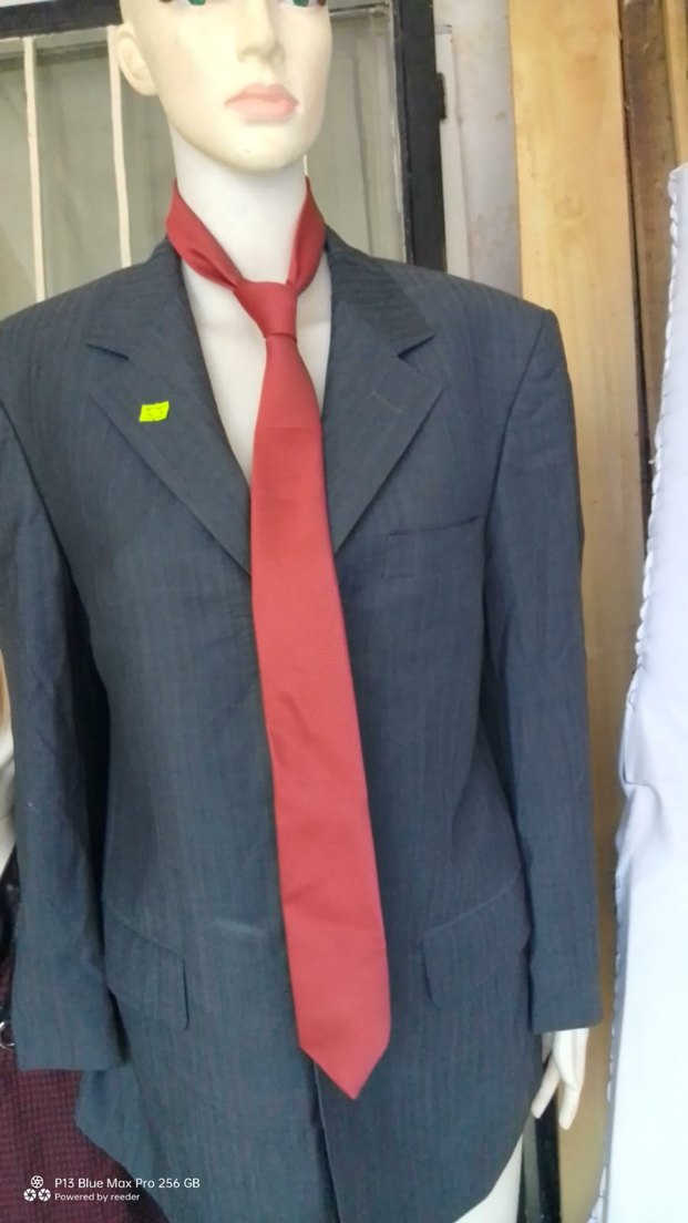 Gri Erkek Regular Fit Düğmeli  Ceket - Görsel 2