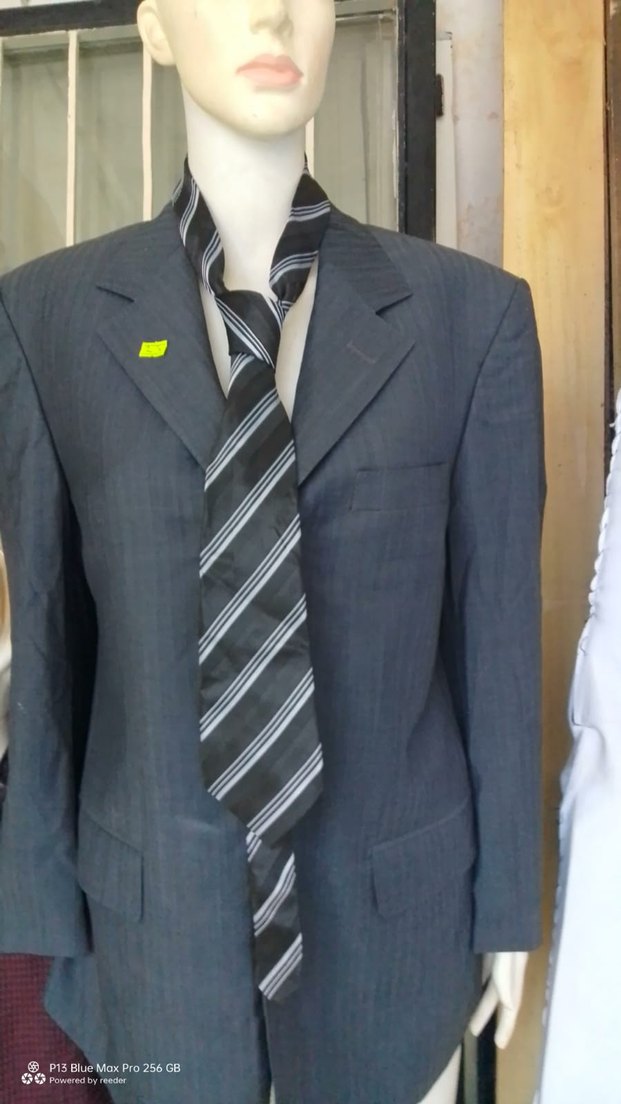 Gri Erkek Regular Fit Düğmeli  Ceket - Görsel 3