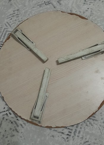 Bej Parlak Yuvarlak bazi ekmek tahtasi - Görsel 2