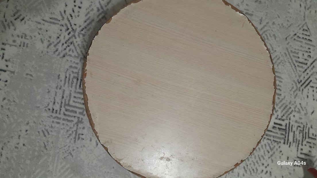 Bej Parlak Yuvarlak bazi ekmek tahtasi - Görsel 4