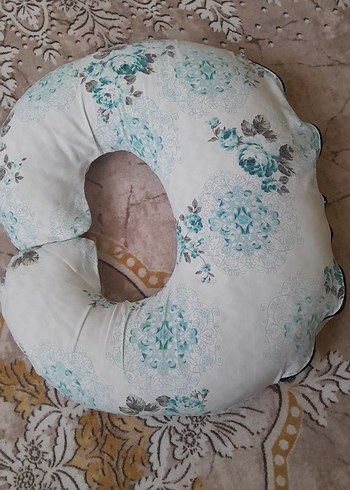 Turkuaz Desenli Emzirme ve Hamilelik Yastığı  özel kilifli - Görsel 5