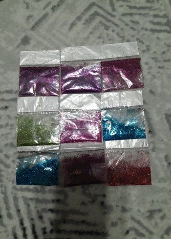 Renkli Tırnak Süsleme Seti sim - Görsel 2