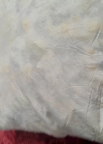 Gri Beyaz Desensiz Yastık  kirlent - Görsel 7