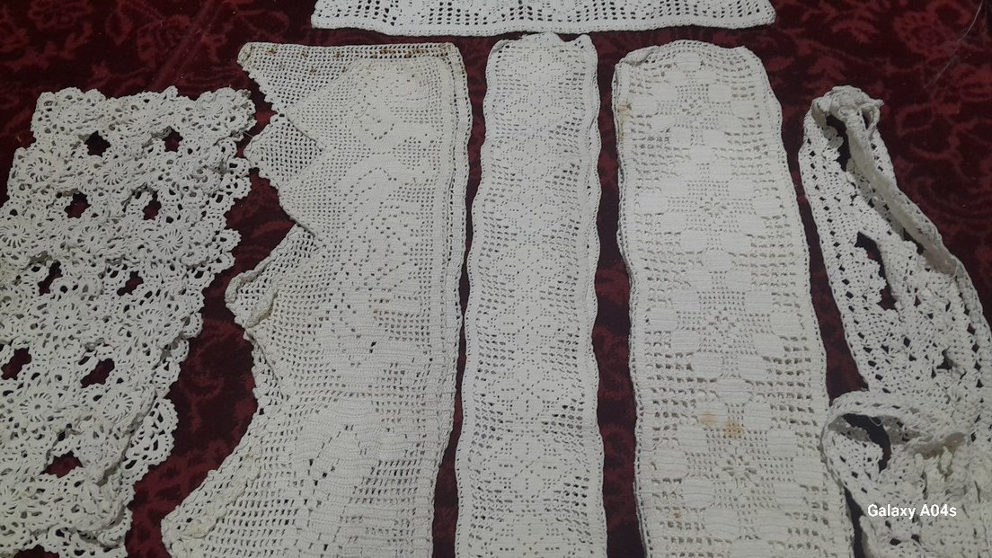 Bohem Tarzı El Yapımı Beyaz Dantel Örtüler hepsinin fiyati - Görsel 2