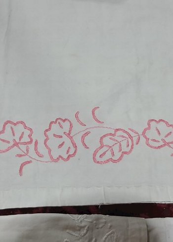 Nakışlı Beyaz Masa  tasarimlik nakişlar - Görsel 5