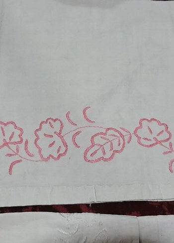 Nakışlı Beyaz Masa  tasarimlik nakişlar - Görsel 4