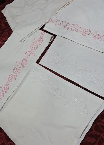 Nakışlı Beyaz Masa  tasarimlik nakişlar - Görsel 2