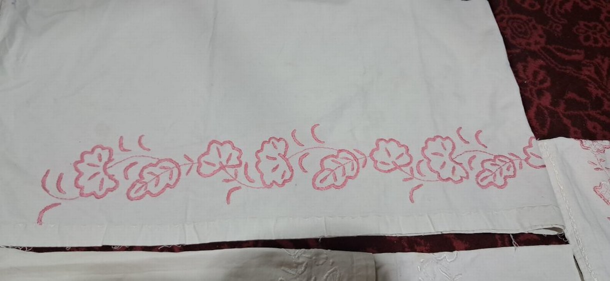 Nakışlı Beyaz Masa  tasarimlik nakişlar - Görsel 5