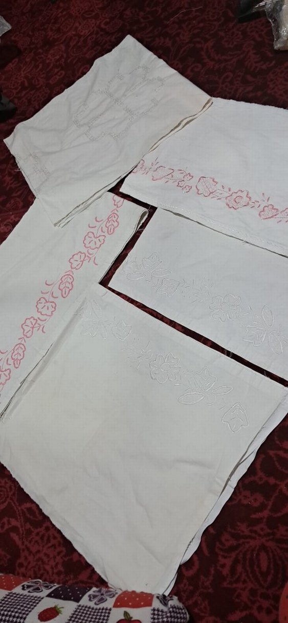 Nakışlı Beyaz Masa  tasarimlik nakişlar - Görsel 2