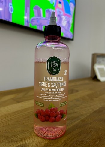 Eyüp Sabri Tuncer Frambuazlı Sirke & Saç Toniği - Görsel 3