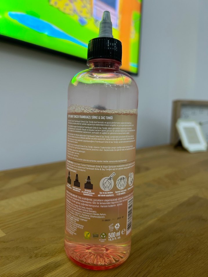 Eyüp Sabri Tuncer Frambuazlı Sirke & Saç Toniği - Görsel 2