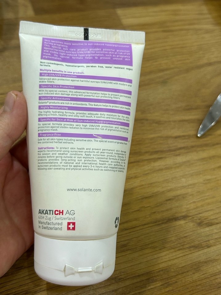 Solante Pregna SPF 50+ Güneş Koruyucu Losyon 150ml - Görsel 2