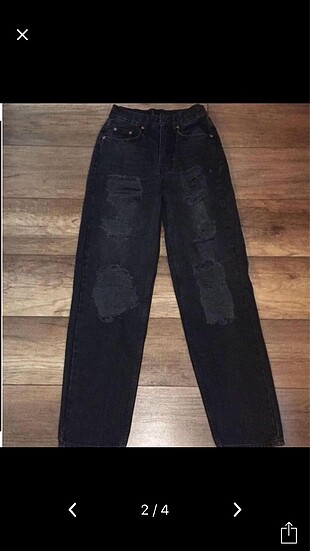 bdg ripped baggy jean