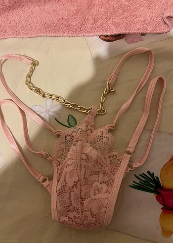 Penti Pembe Bohem Vintage Dantel Kadın İç Çamaşırı