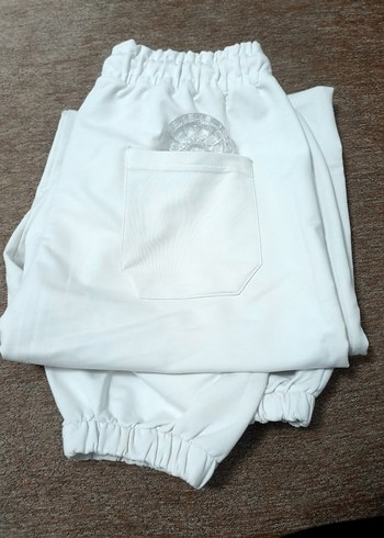 MACHINIST Beyaz Baskılı Erkek Eşofman Altı - Görsel 2