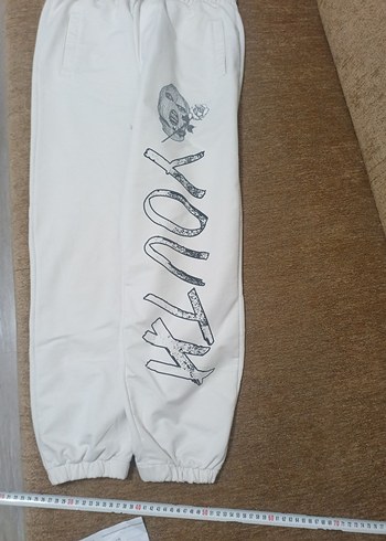 MACHINIST Beyaz Baskılı Erkek Eşofman Altı - Görsel 8