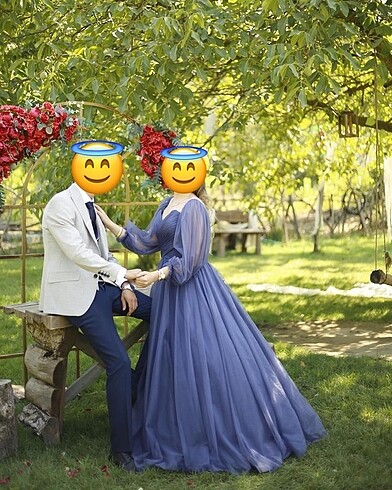 m Beden nişan elbisesi