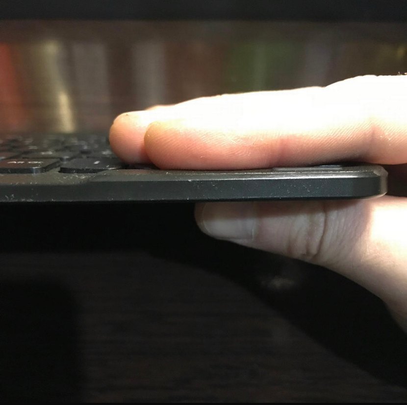 Kablosuz Bluetooth Siyah Mini Klavye - Görsel 3