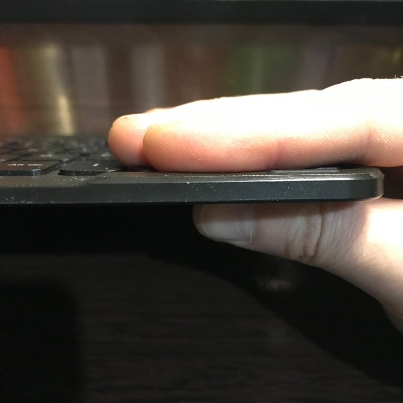 Şarj Edilebilir Kablosuz Mini Bluetooth Klavye - Görsel 3