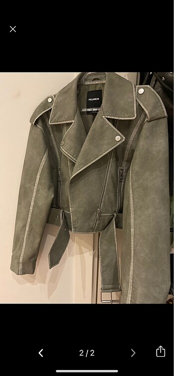 Pull and bear eskitme deri ceket