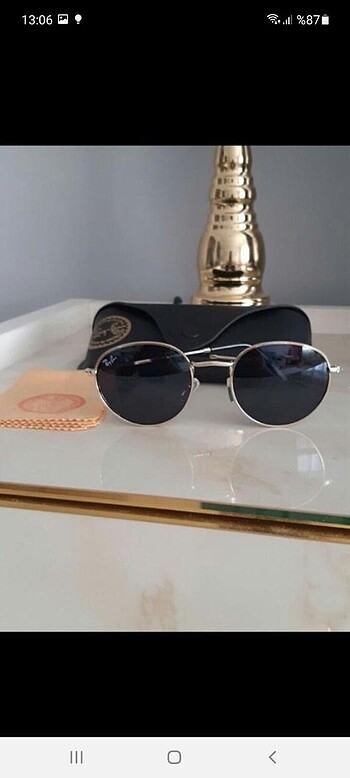 Rayban yeni etiketli unisex model güneş gözlüğü