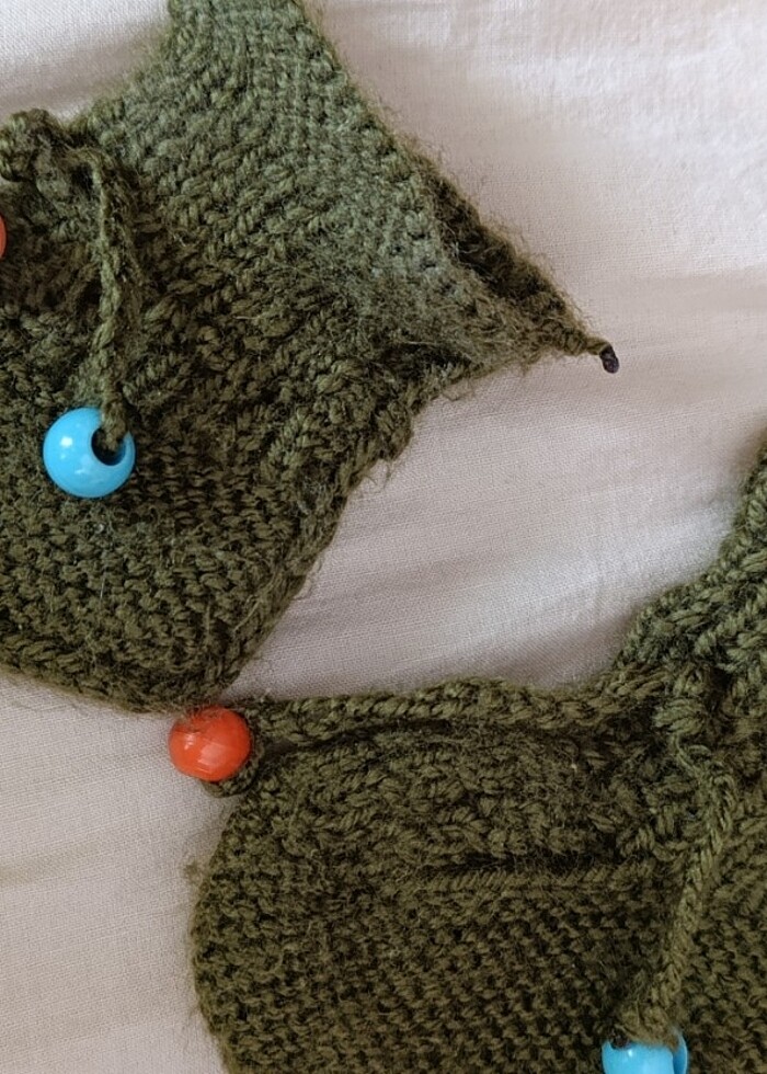 Örgü patik  - Görsel 3