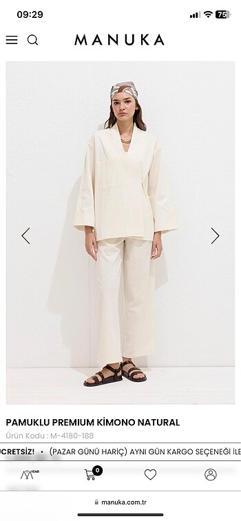 m Beden Manuka premium kimono