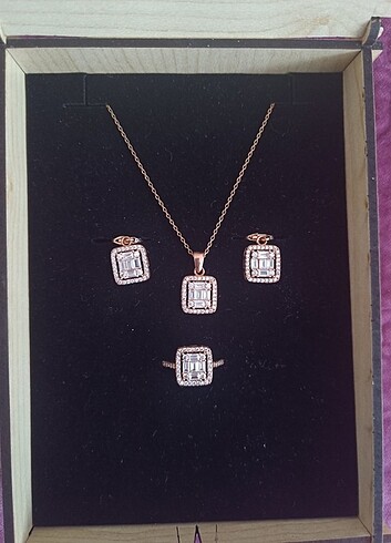 925 AYAR GÜMÜŞ BAGET SET