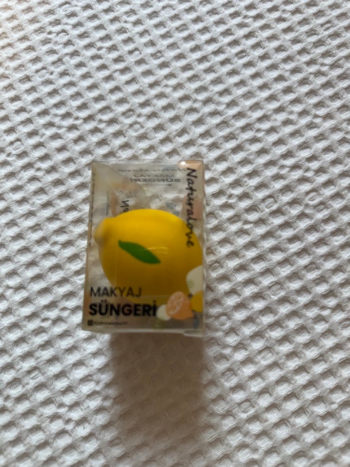 Sarı Makyaj Süngeri - Görsel 2