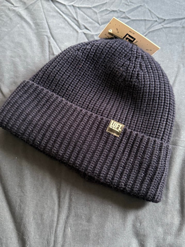 Gri Örgü Kadın Yün Bere - Görsel 2