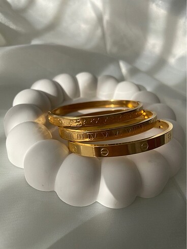ÇELİK CARTIER 3 lü set