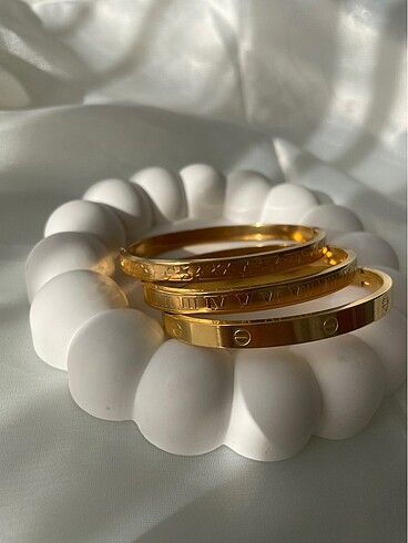 Diğer ÇELİK CARTIER 3 lü set