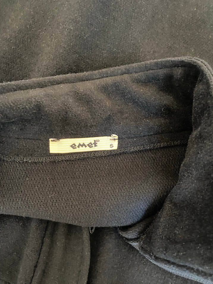 Siyah Fermuarlı Kadın Ceket - Görsel 4